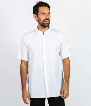 Le Chef Staycool® Tencel™/Polyester Short Sleeve Jacket