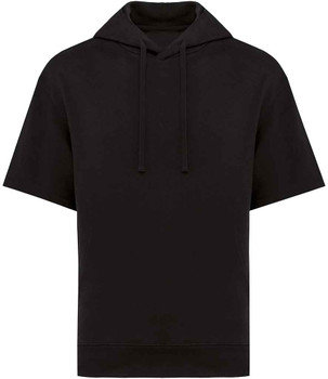 Native Spirit Unisex French Terry Short Sleeve Hooded Sweatshirt