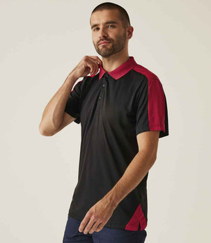 Regatta Contrast Quick Wicking Piqué Polo Shirt
