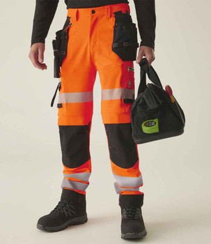 Regatta High Visibility Infiltrate Stretch Holster Trousers