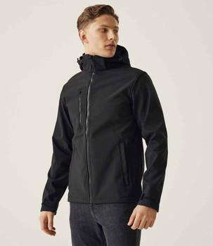 Regatta Venturer Three Layer Hooded Soft Shell Jacket