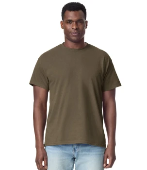 GD02 - Gildan Ultra Cotton (Olive Green) T-Shirt