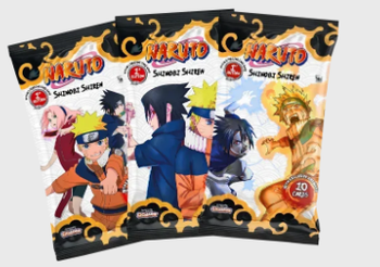 Naruto Mythos TCG Set 2 Shinobi Shiren Booster Pack (1st Edition)