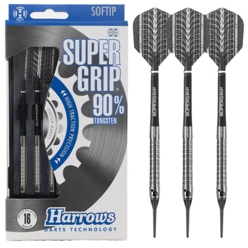 Harrows Supergrip 90% Tungsten Steeltip Darts