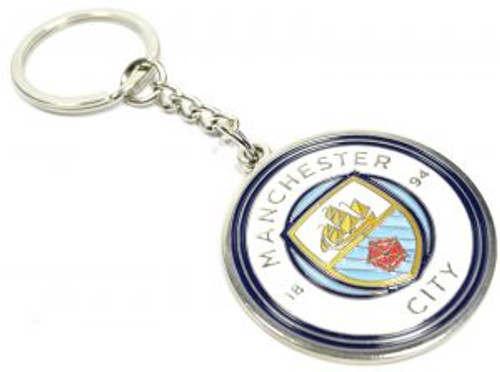 Manchester City Crest Keyring