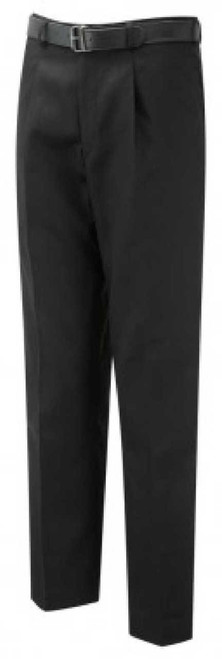 Wilson's Black Flat Front Trousers - (Required item – also available from other retailers)