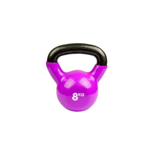 Fitness Mad 8kg Kettlebell - Purple