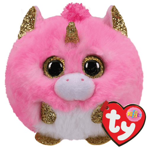 TY Puffies Fantasia Unicorn