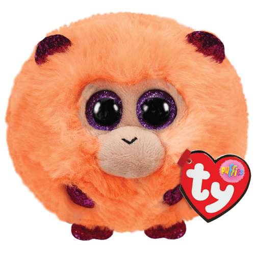 TY Puffies Coconut Monkey