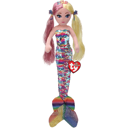 TY Mermaid Anastasia Rainbow 25cm
