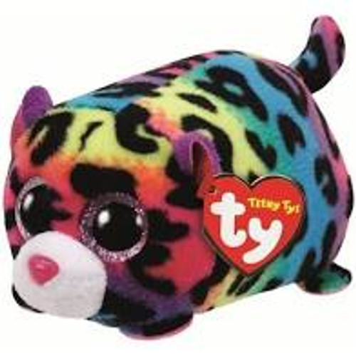 Teeny TY Jelly Multi Colour Leopard