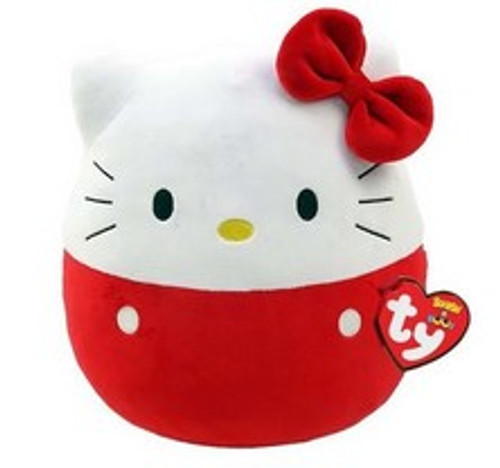 TY Hello Kitty Red Squish-a-Boo 35cm