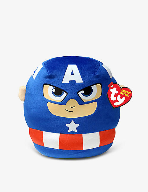 TY Marvel Captain America Squish-a-Boo 20cm