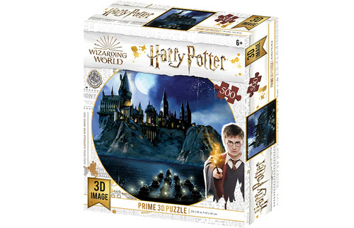 Harry Potter 3D 500pc Puzzle - Hogwarts