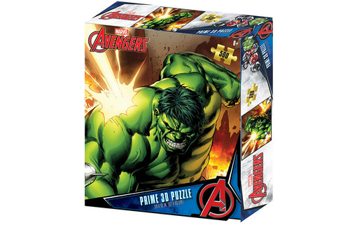 Marvel 3D 500pc Puzzle - Hulk
