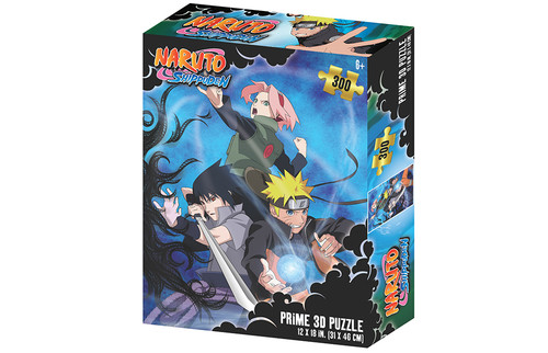 Naruto Shippuden 3D 300pc Puzzle - Team 7