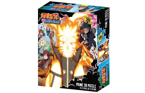Naruto Shippuden 3D 500pc Puzzle - 4th Great Ninja War
