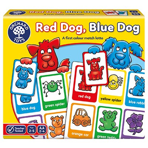 Orchard Toys Red Dog, Blue Dog Game