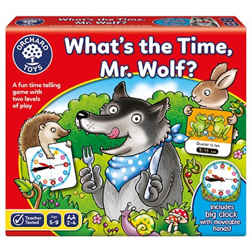 Orchard Toys What's The Time, Mr Wolf? Game