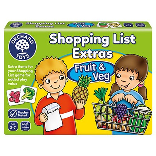 Orchard Toys Shopping List Extras Fruit & Veg Game