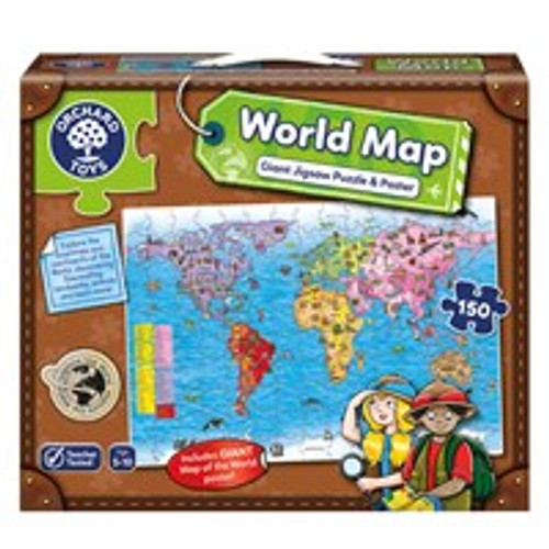 OT World Map Jigsaw Puzzle