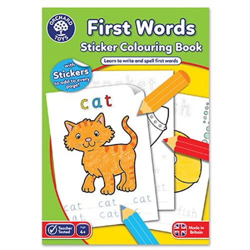 Orchard Toys First Words Colouring  Book