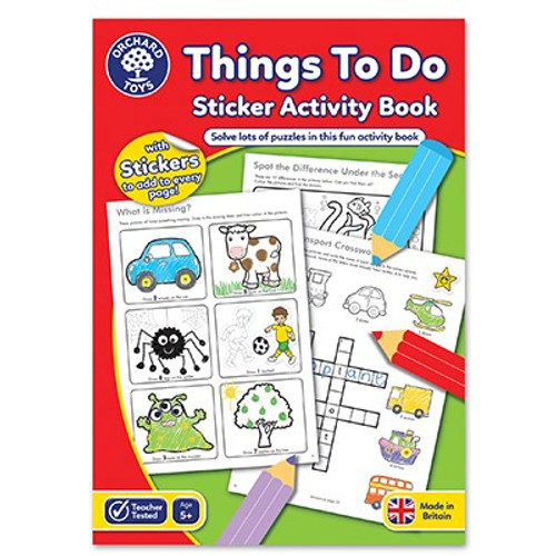 Orchard Toys Things To Do Activity Book