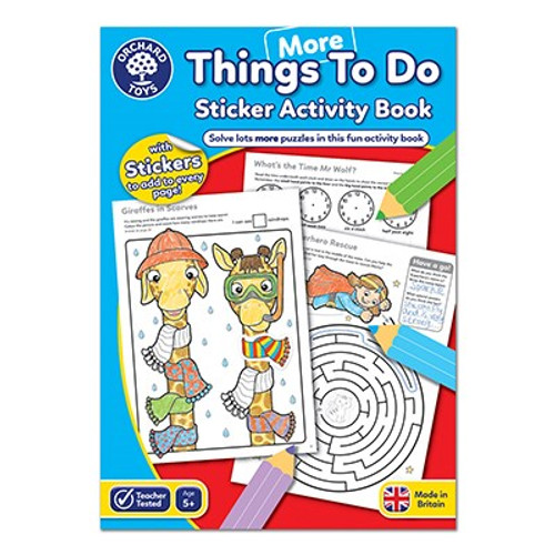 Orchard Toys More Things To Do Activity Book