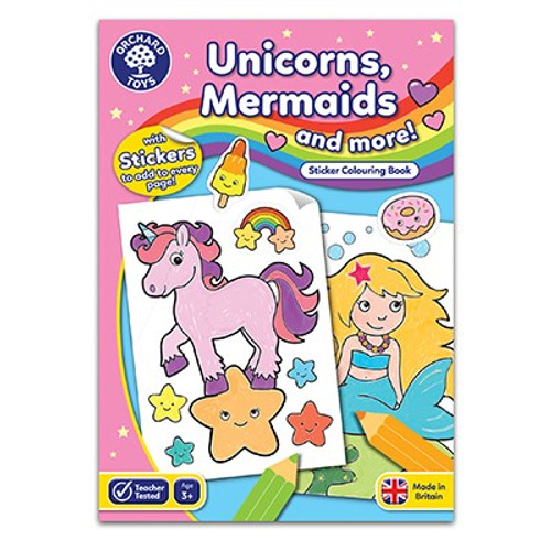 Orchard Toys Unicorn, Mermaids & More Colouring Book
