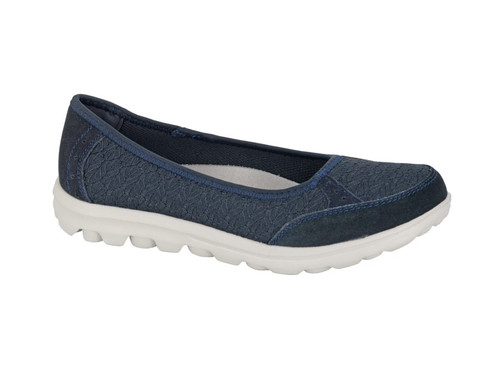 Boulevard L9548 Womens Superlight Navy Slip On Leisure Casual Shoes