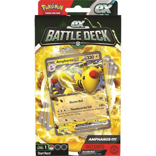 Pokémon TCG Ampharos EX Battle Deck