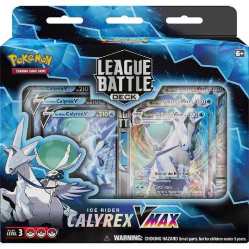 Pokémon TCG: Ice Rider Calyrex VMAX League Battle Deck