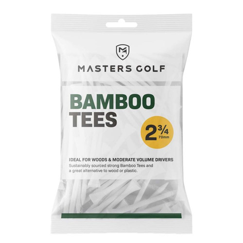 Masters Bamboo Tees - Bag of 20, 70mm