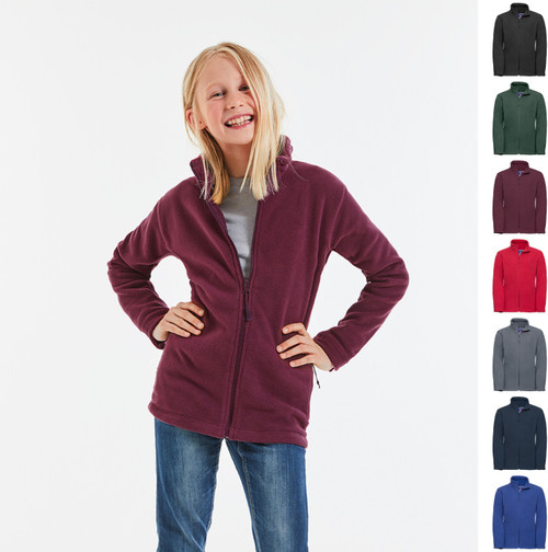 Russell Schoolgear Kids Outdoor Fleece Jacket - (870B)