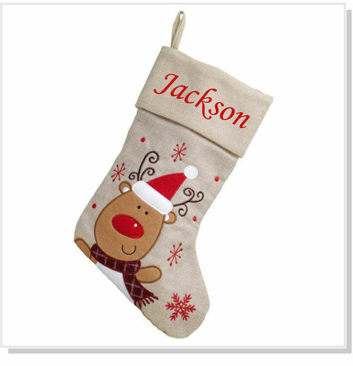 STG303 Personalised Christmas Stocking