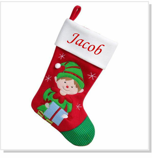 STG965 Personalised Christmas Stocking