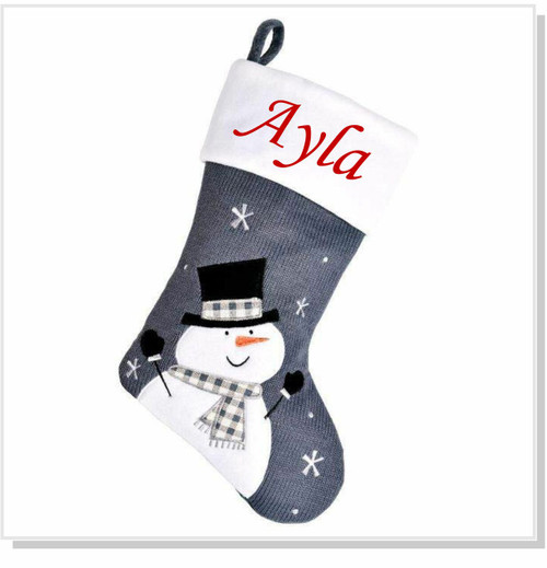 STG486 Personalised Christmas Stocking