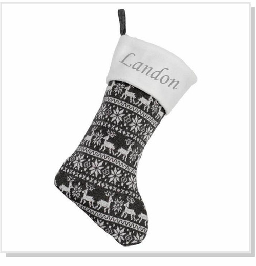 STG893 Personalised Christmas Stocking