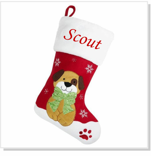 STG057 Personalised Christmas Stocking