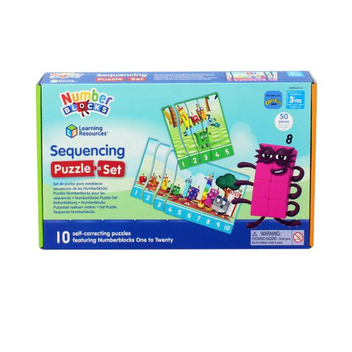 Numberblocks Sequencing Puzzle Set