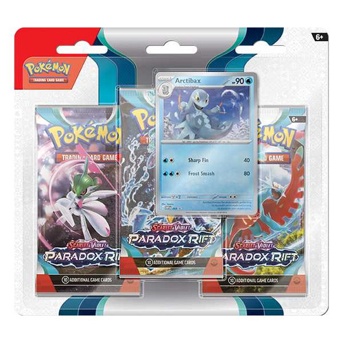 Pokemon TCG: Scarlet & Violet 4 Paradox Rift 3-Pack Arctibax