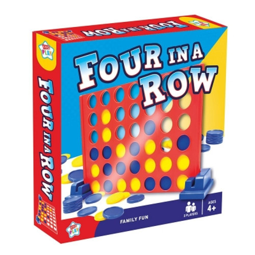 Kids Play Four in a Row