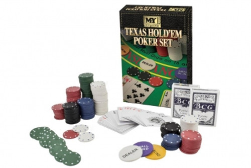 MY Games Texas Hold Em Poker & Blackjack Set