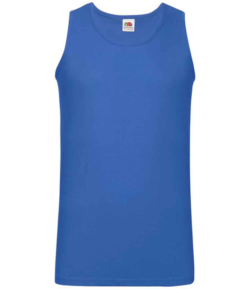 Fruit of the Loom Athletic Vest - (Royal / Medium)