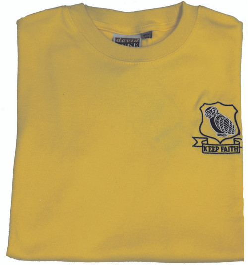 Sutton Grammar Yellow PE T-Shirt