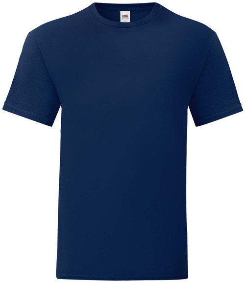 SS621 - Fruit of the Loom Iconic (Navy) T-Shirt