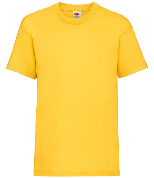 SS6B - Fruit of the Loom Kids Value (Sunflower) T-Shirt