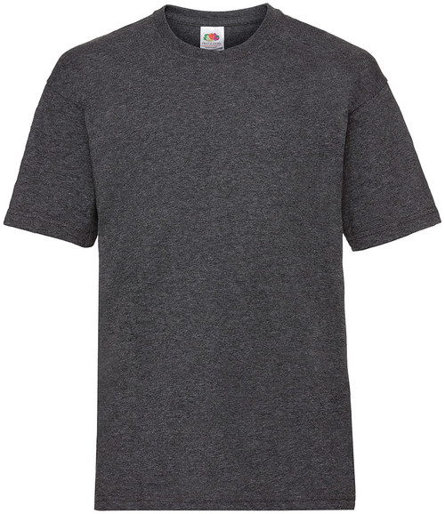 SS6B - Fruit of the Loom Kids Value (Dark Heather) T-Shirt