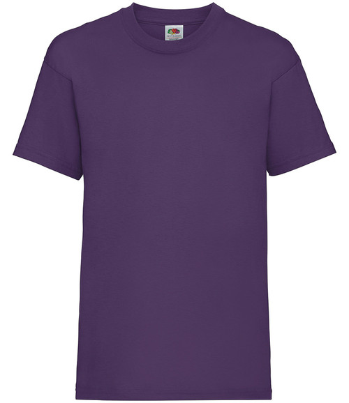 SS6B - Fruit of the Loom Kids Value (Purple) T-Shirt