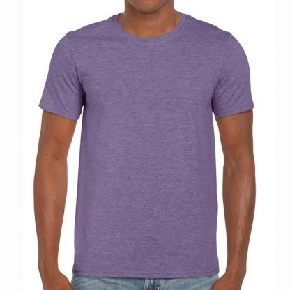 GD01 - Gildan SoftStyle (Heather Purple) T-Shirt